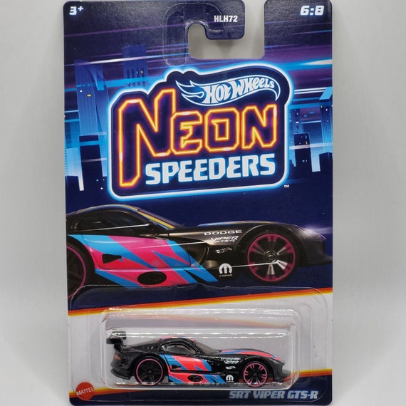 Hot Wheels SRT Viper GTS-R – Neon Speeders HLH78 1/64 Die-cast