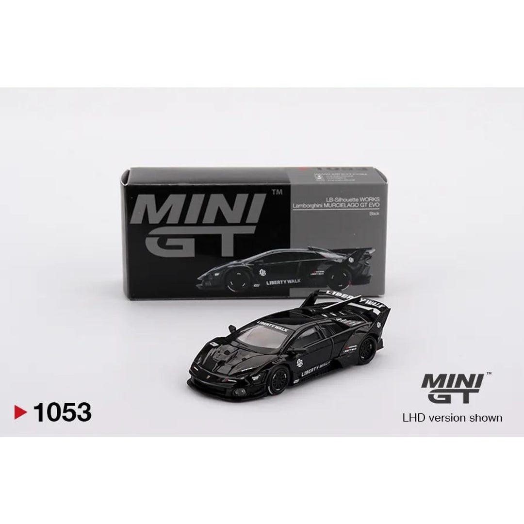 Mini GT 1:64 Lamborghini Lb‑silhouette WORKS Murciélago Gt Evo