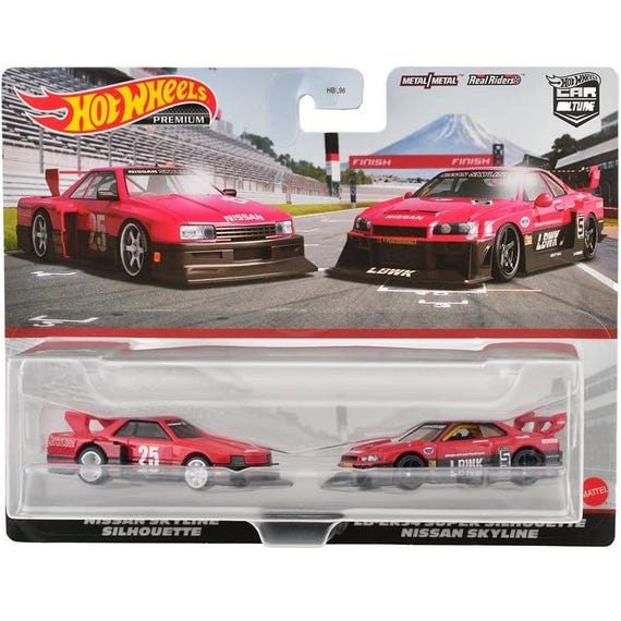 Hot Wheels Premium Car Culture 2-pack – Nissan Skyline Silhouette