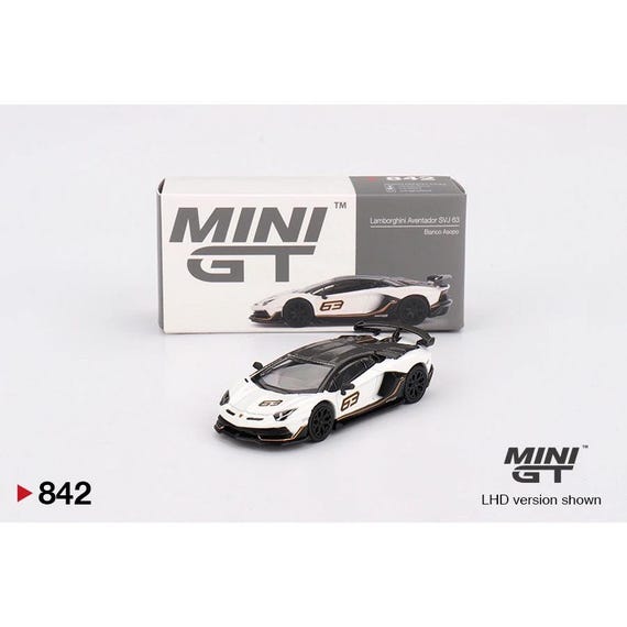 MiniGT 1:64 ランボルギーニ アヴェンタドール SVJ の最適化された出品