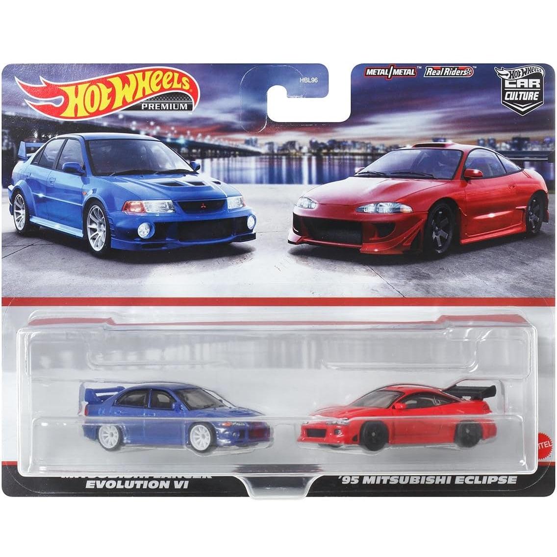Hot Wheels Premium Car Culture 2-pack – Mitsubishi Lancer