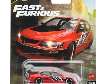 Hot Wheels 1:64 Lancer Evolution IX – Fast & Furious Tokyo Drift Premium 2/5 HNW46 JBM02 Red