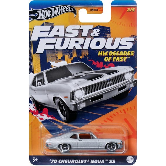ホットウィール '70 シボレー ノヴァ SS – ワイルド・スピード HW