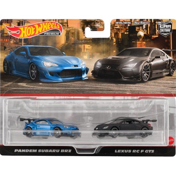 Hot Wheels Premium Car Culture 2-pack – Pandem Subaru BRZ & Lexus