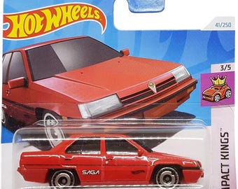 Hot Wheels Proton Saga – Compact Kings 41/250 1/64 Die-Cast Model