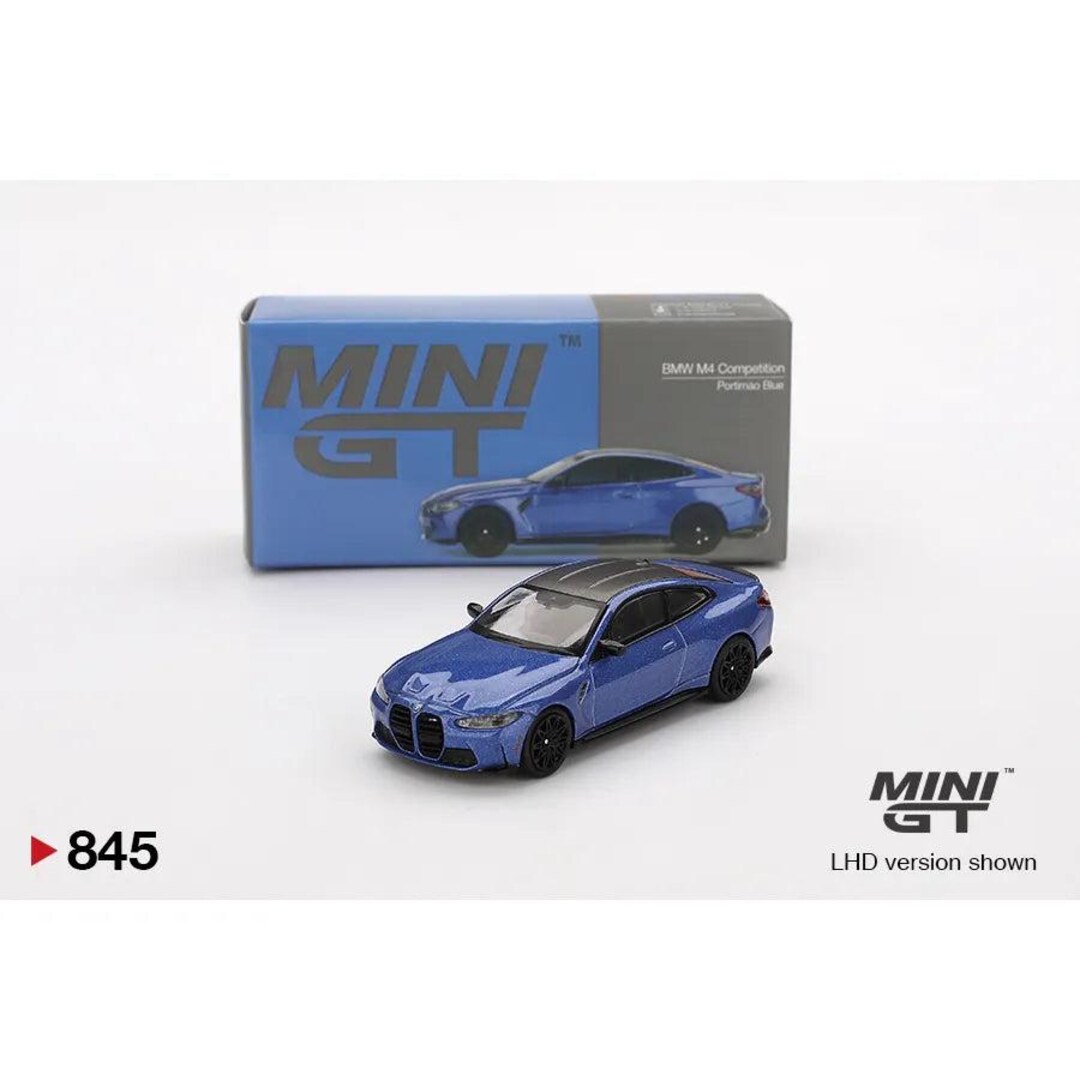 Minigt 1:64 BMW M4 Competition (G82) Portimao Blue – #845 MGT00845