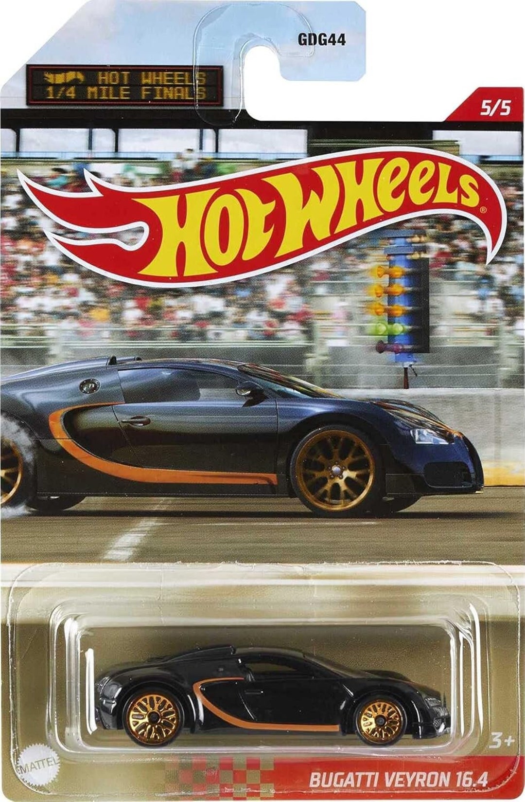 Hotwheels Bugatti Veyron 1/4 Mile Finals GYN21