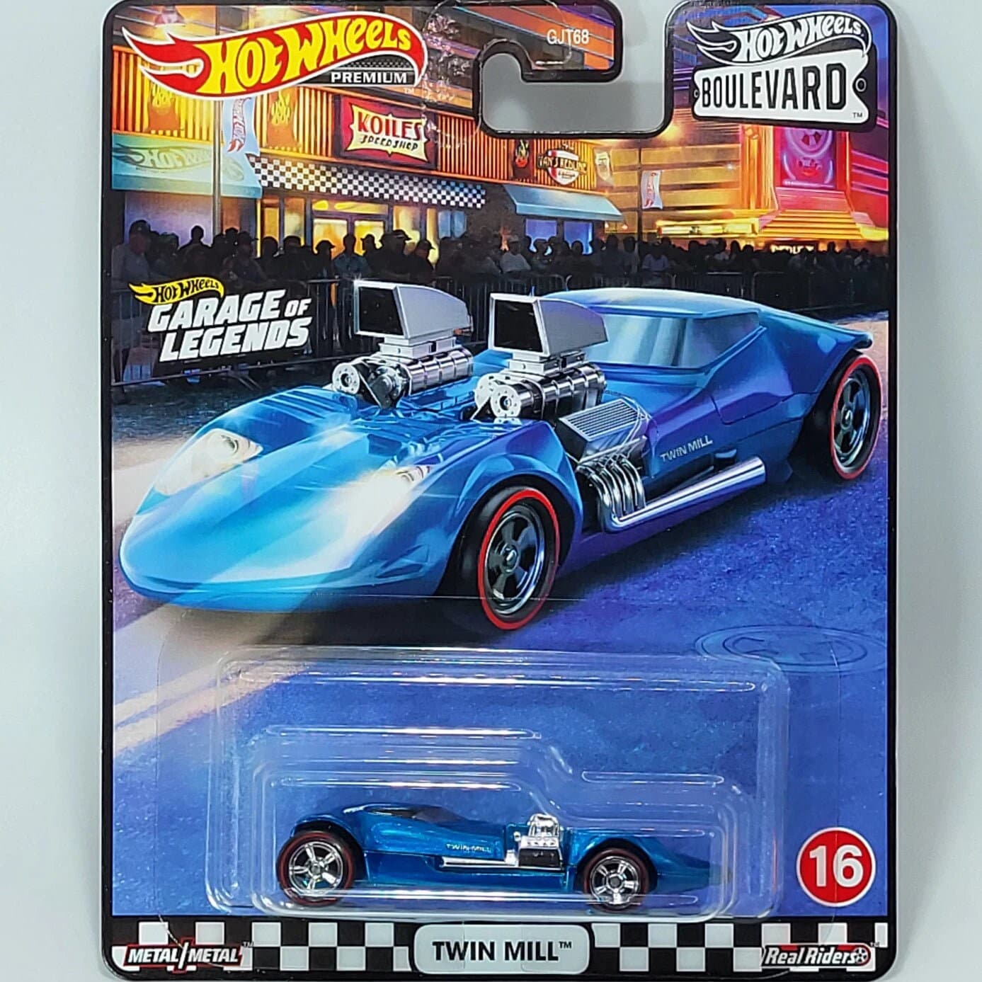 Hot Wheels Twin Mill – Premium Boulevard #16 1/64 Die-cast Model
