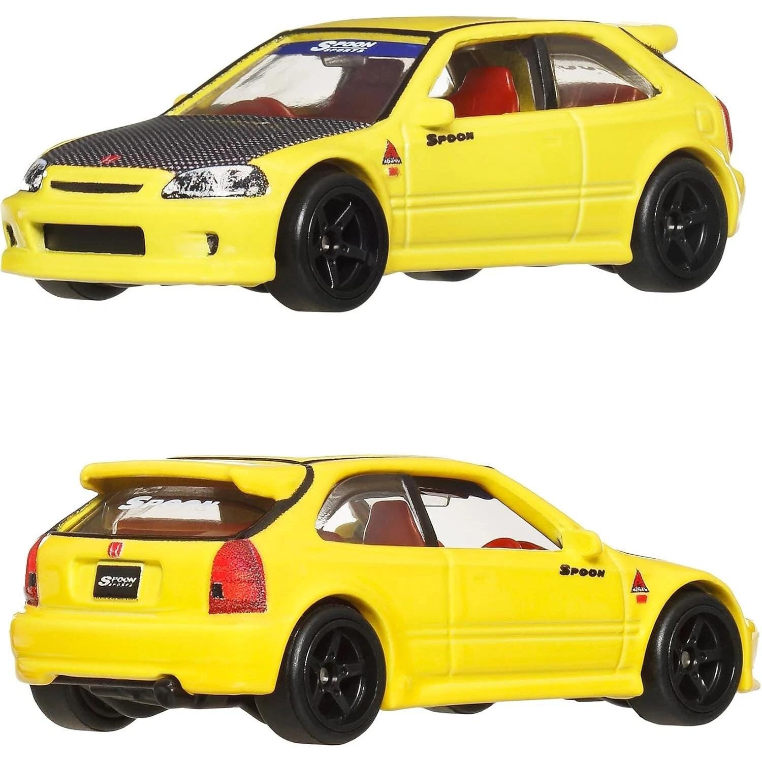 Hot Wheels Premium Car Culture 2-pack – 1999 Honda Civic Type R