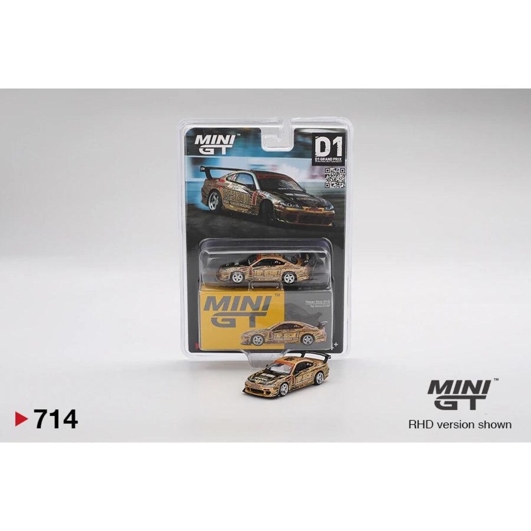 Minigt 1:64 Nissan Silvia (S15) Top Secret D1GP – #714 MGT00714 - Etsy