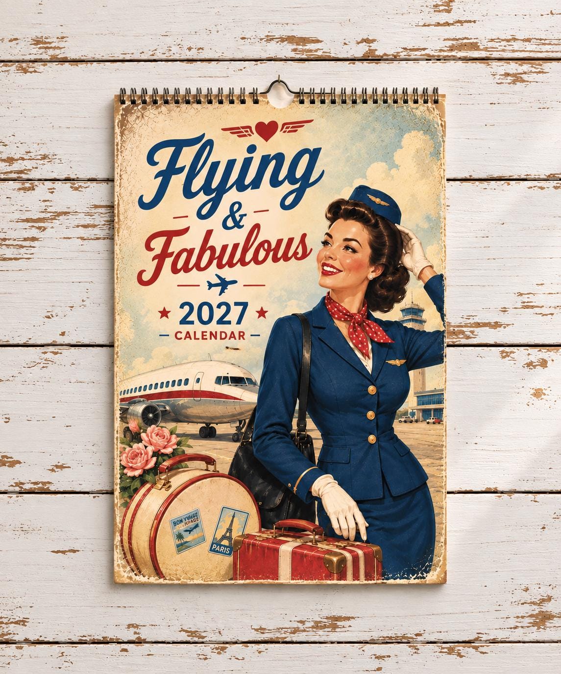 1950s Pin up Calendar - Etsy