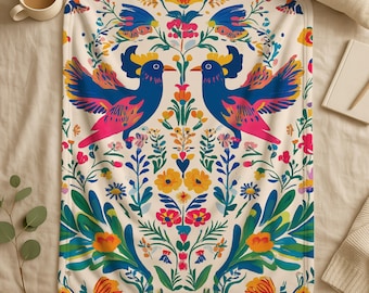 手作りオトミ刺繍枕カバー - メキシコの民芸クッション - Etsy 日本