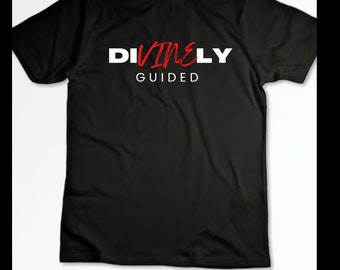 Camiseta unisex divinamente guiada