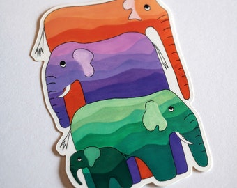 Elephant Mountain – Sticker