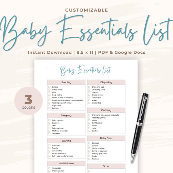 Baby Registry Etsy