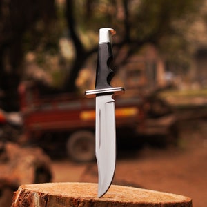 Scream Replica Knife | Ghost face Replica Buck 120 Hunting Knife | Real Blade Knife| Christmas Gift | Horror Movie Prop | knives