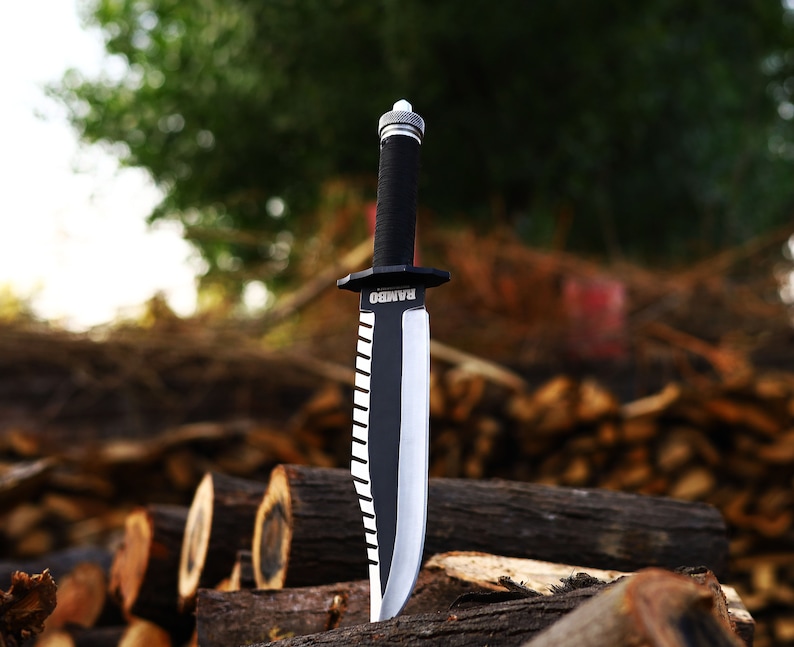 RAMBO Survival Knife Rambo First Blood Part 2 Movie Replica Knife