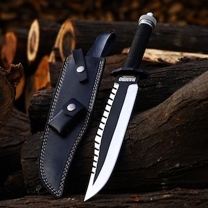 RAMBO Survival Knife: Rambo First Blood Part 2 | Movie Replica Knife | Christmas Knife | Gift For Him | New Year Gift | Survival Knife