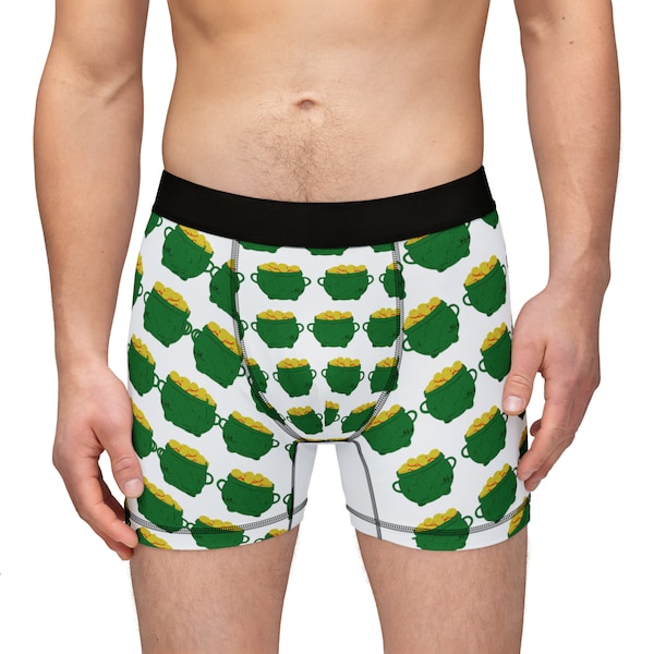 Pot of gold St Patrick's Day Men's Boxers