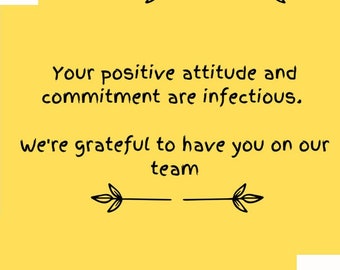 Employee Appreciation, Employee Recognition, Staff Appreciation and Employee Thank You Cards