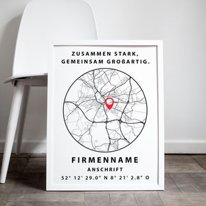 Décoration de magasin, coordonner l'image avec l'adresse, le nom et la carte, magasin, vente au détail, bureau, travail, magasin, magasin, kiosque, commerce