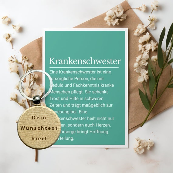 Krankenschwester Halskette Geschenk – Mit Kreuz & Stethoskop Anhänger, 45+5 Cm, In Geschenkbox Mit Karte, Für Pflegekräfte