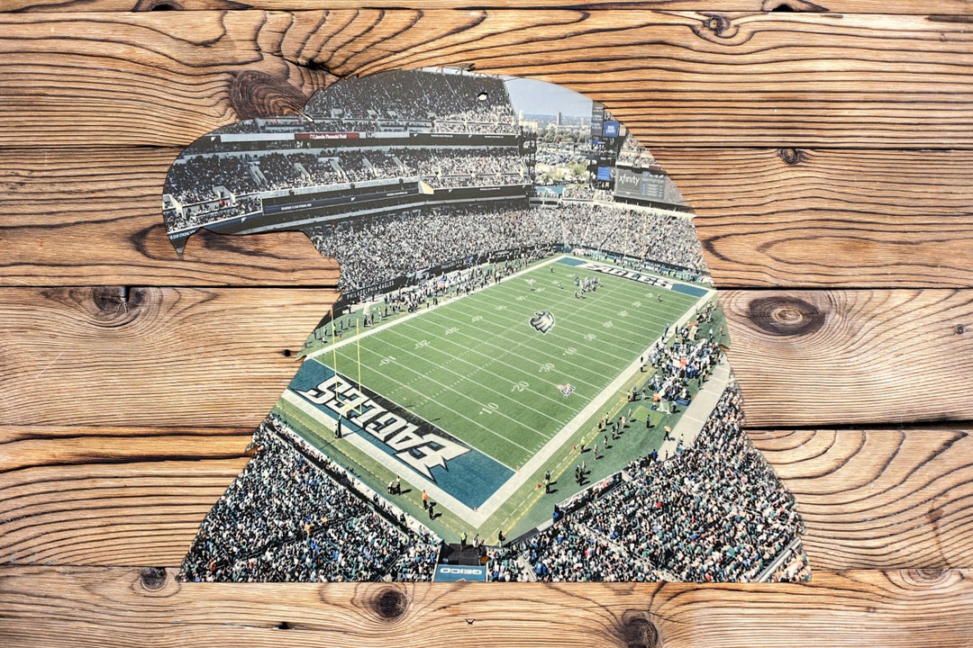 Philadelphia Eagles Corner Metal Sign Stadium Wall Art Football Wall