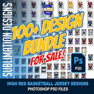 Jersey design bundle | Basketball designs | Full Sublimation Basketball Uniform | Sportswear | Sports Uniform | PSD