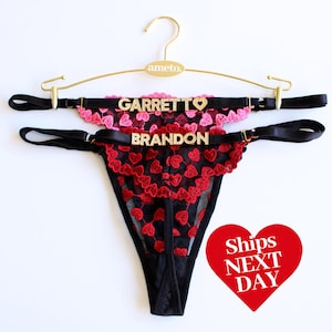 Custom Name Thong G-Strings • Personalized Thong • Custom Thong