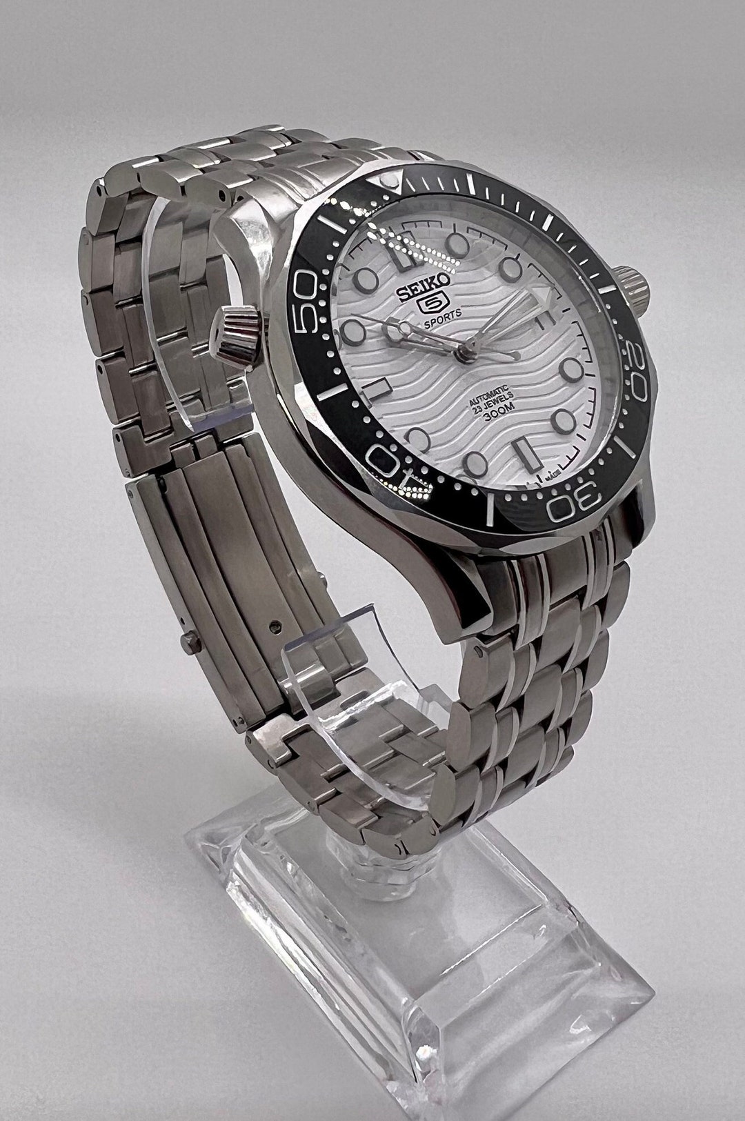Built to Order Seiko Seamaster Mod Inspired Watch With Steel - Etsy