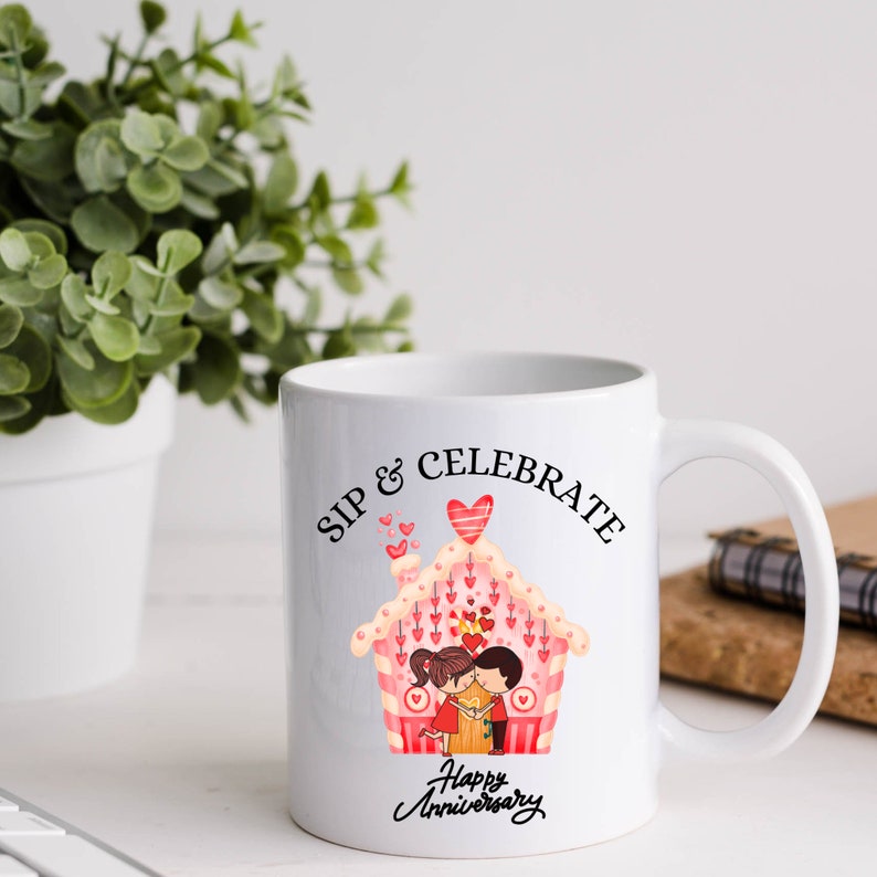 Anniversary Mug Happy Anniversary Mug Template , Anniversary Gifts for Lover Gifted ,mug Design ...