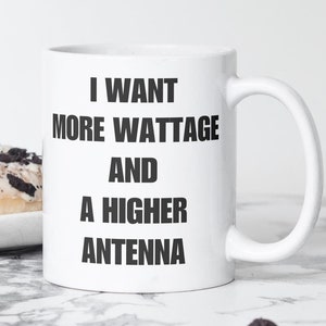 Ham Radio Operator Mug, Gift for Men, Him, Amateur Radio Enthusiast, Communication, Hobbyist, QRP, Equipment, Coffee Cup, Ham Radio Gifts