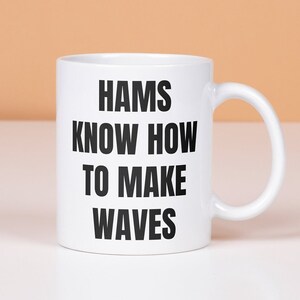 Ham Radio Operator Mug, Gift for Amateur Radio Enthusiast, Communication, Hobbyist, QRP, Equipment, Coffee Cup, Men, Him
