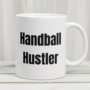 Handball Player Mug, Funny Gift for Handballer, Athlete, Competition, Recreation, Court Player, Enthusiast, Men, Women