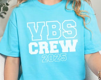 2025 VBS Crew Shirt, VBS Crew T-Shirt, Gift for Vacation Bible School Teacher, VBS Volunteer, Vbs Appreciation, Kids Ministry Teacher