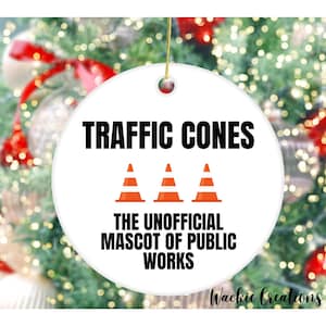 Public Works Department Christmas Ornament, Gift for Public Works Director, Public Works Dept Employees Appreciation Week, Holiday Gift Idea
