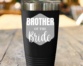 Brother of The Bride Tumbler