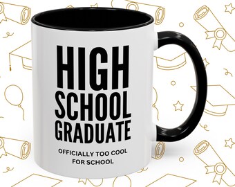 High School Graduate Coffee Mug, Class of 2026, Graduation Gift