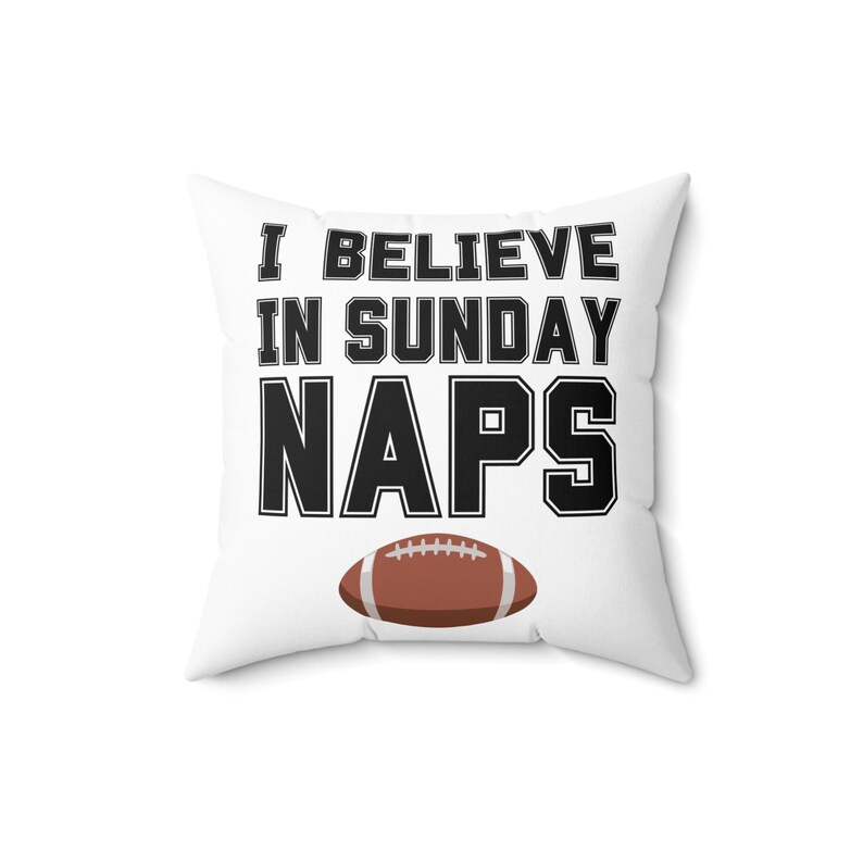 WackieCreationsCo I Believe In Naps Pillow - Thumbnail 2