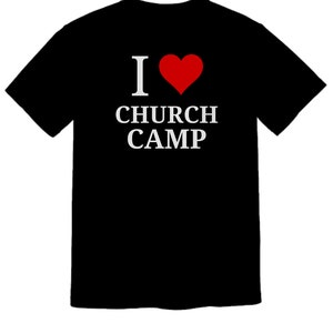 Camiseta "Amo la Iglesia", camiseta para grupos de jóvenes imagen 5