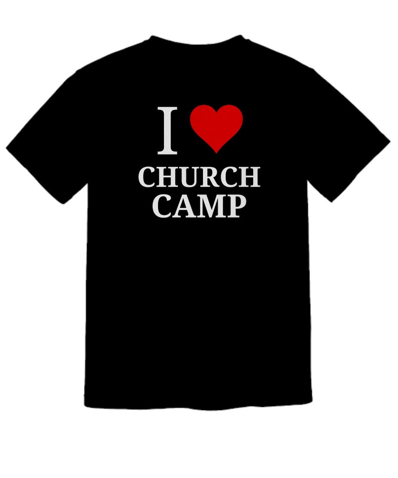 Camiseta "Amo la Iglesia", camiseta para grupos de jóvenes imagen 5