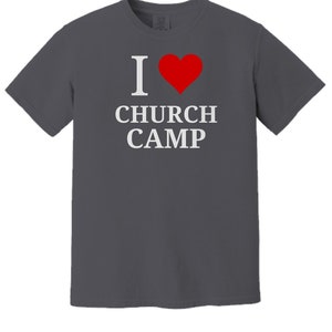 Camiseta "Amo la Iglesia", camiseta para grupos de jóvenes imagen 6