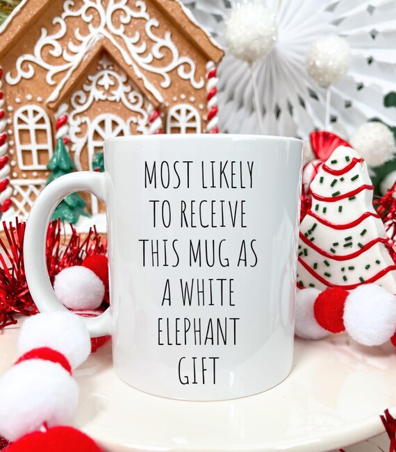 White Elephant Funny Gag Gifts For Best Friend Gag Gift Bags -CELL