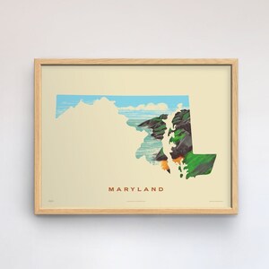 Maryland Print