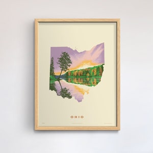 Ohio State Print