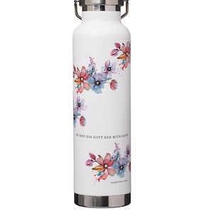 Drinking bottle, bottiglia, bottle with Bible verse, bottiglia con versetto della bibbia, Christian drinking bottle, bittiglia cristiana