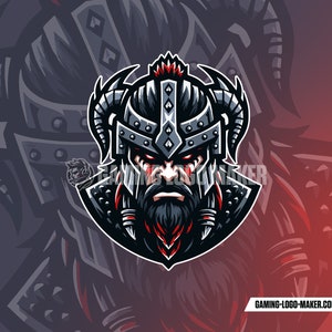 Barbarian Warrior Gaming Logo 02 Esports Logo Team Logo Clan Logo Mascot Design image 3
