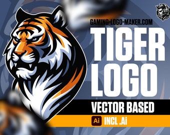 Tiger Gaming Logo 02 | Esports Logo | Team Logo | Clan Logo | Mascot Design