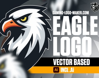 Eagle Gaming Logo 01 | Esports Logo | Team Logo | Clan Logo | Mascot Design
