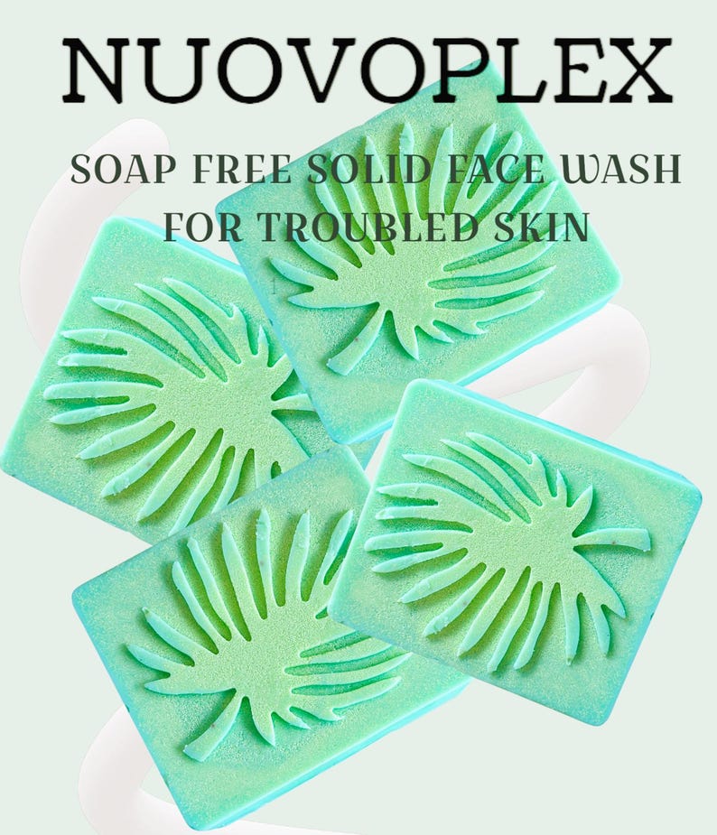 Salicylic Acid, Sulphur and MSM, Soap Free, Solid Face Wash, With Thuja